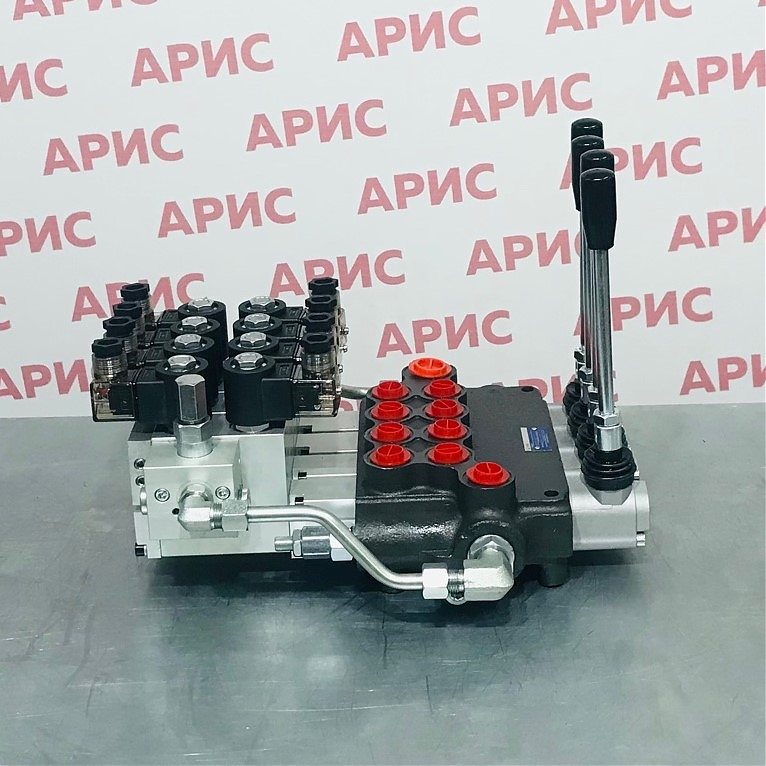 Гидрораспределитель 04Р80(Electro-hydraulic control, с пультом ДУ, 12V) КИТАЙ