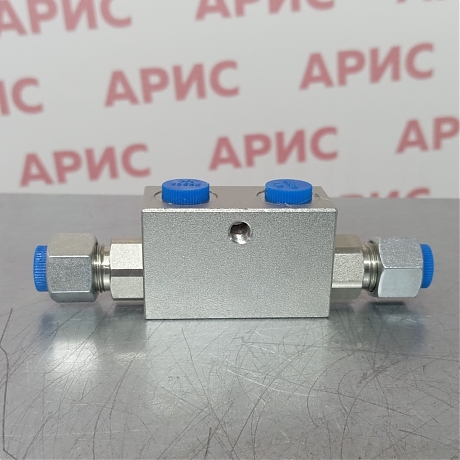 Гидрозамок двусторонний VBPDE 1/4 2СEXC-W